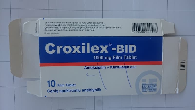 CROXİLEX®-BID 1000 mg film kaplı tablet
