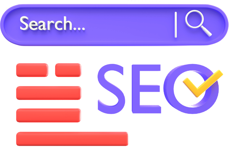 SEO Arama 3D Çizim